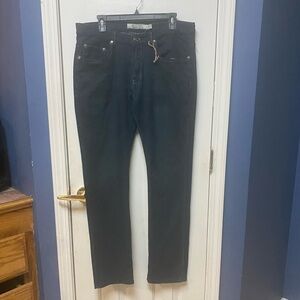 Blue Rag Relaxed Fit Boot Cut Men's 34X32 Denim Blue Jeans Dark Wash.